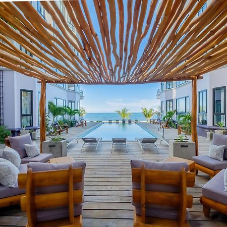 Diamante Beachfront Suites San Pedro  Dış mekan fotoğraf